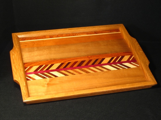 T17 tray with chevrons